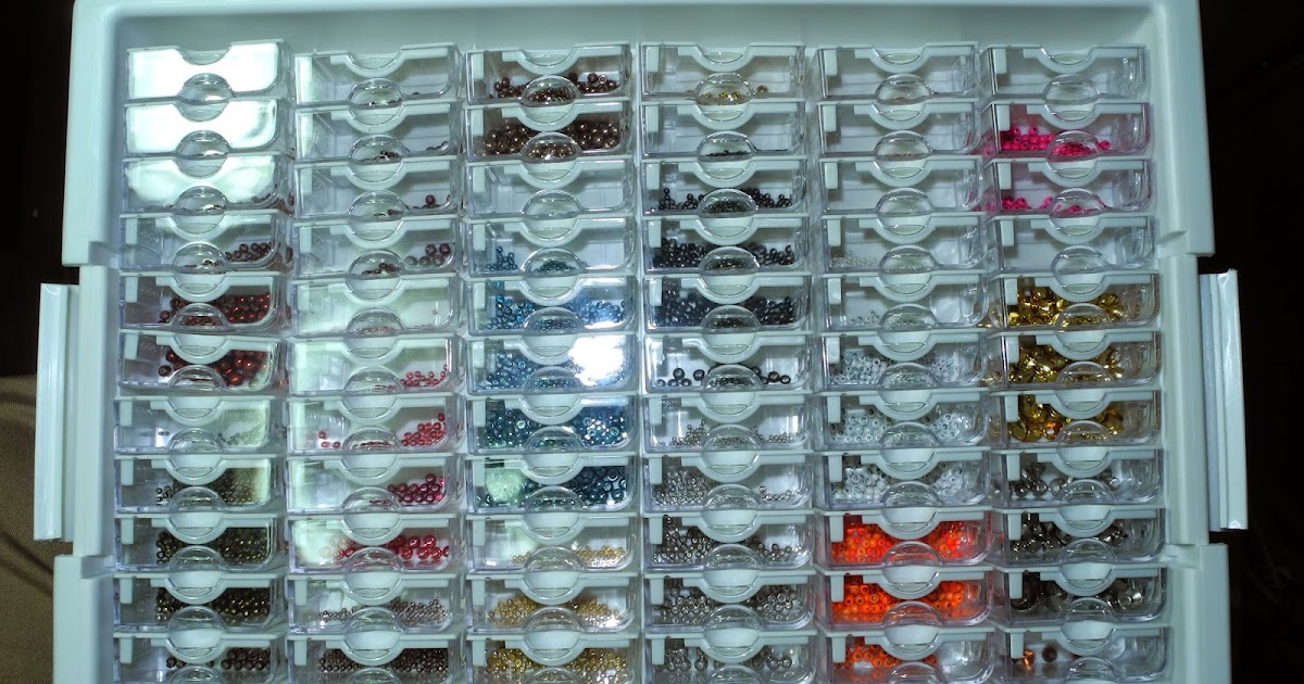 cp's fly fishing and fly tying Bead Storage