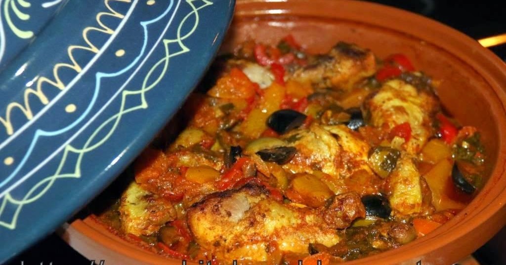 merakitchen Quick Chicken Tagine with Vegetables, Olives and Preserved