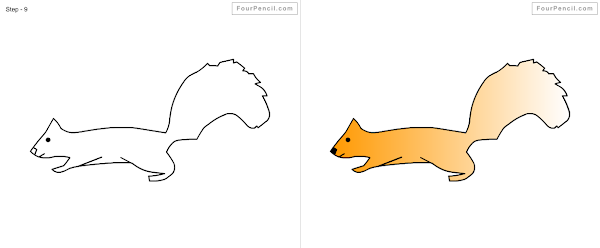 How to draw Squirrel - slide 1