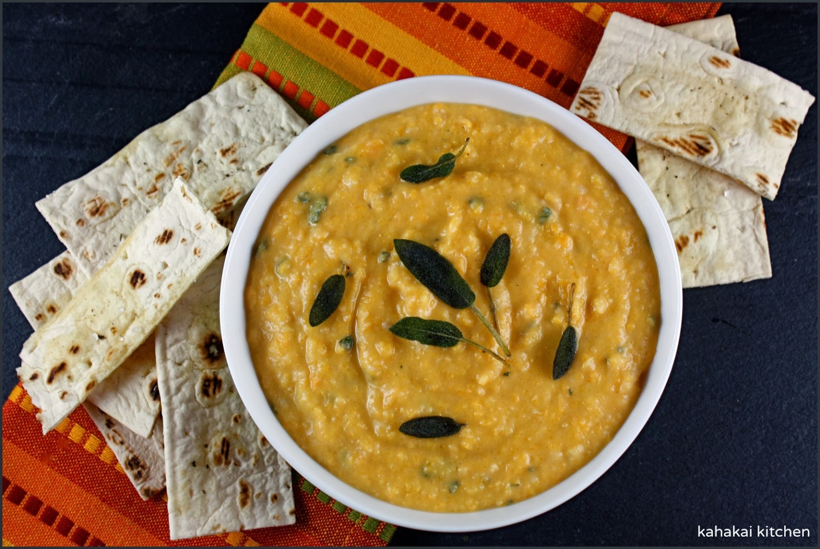 Kahakai Kitchen Butternut, White Bean & Sage Dip {12WksWinterSquash}