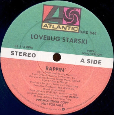 Lovebug Starski ‎– Rappin' (1985, VLS, 192)