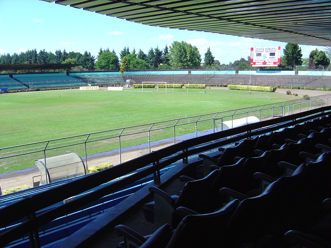 estadiogermanbeckerdetemuco Historia del Estadio Germán Becker de Temuco