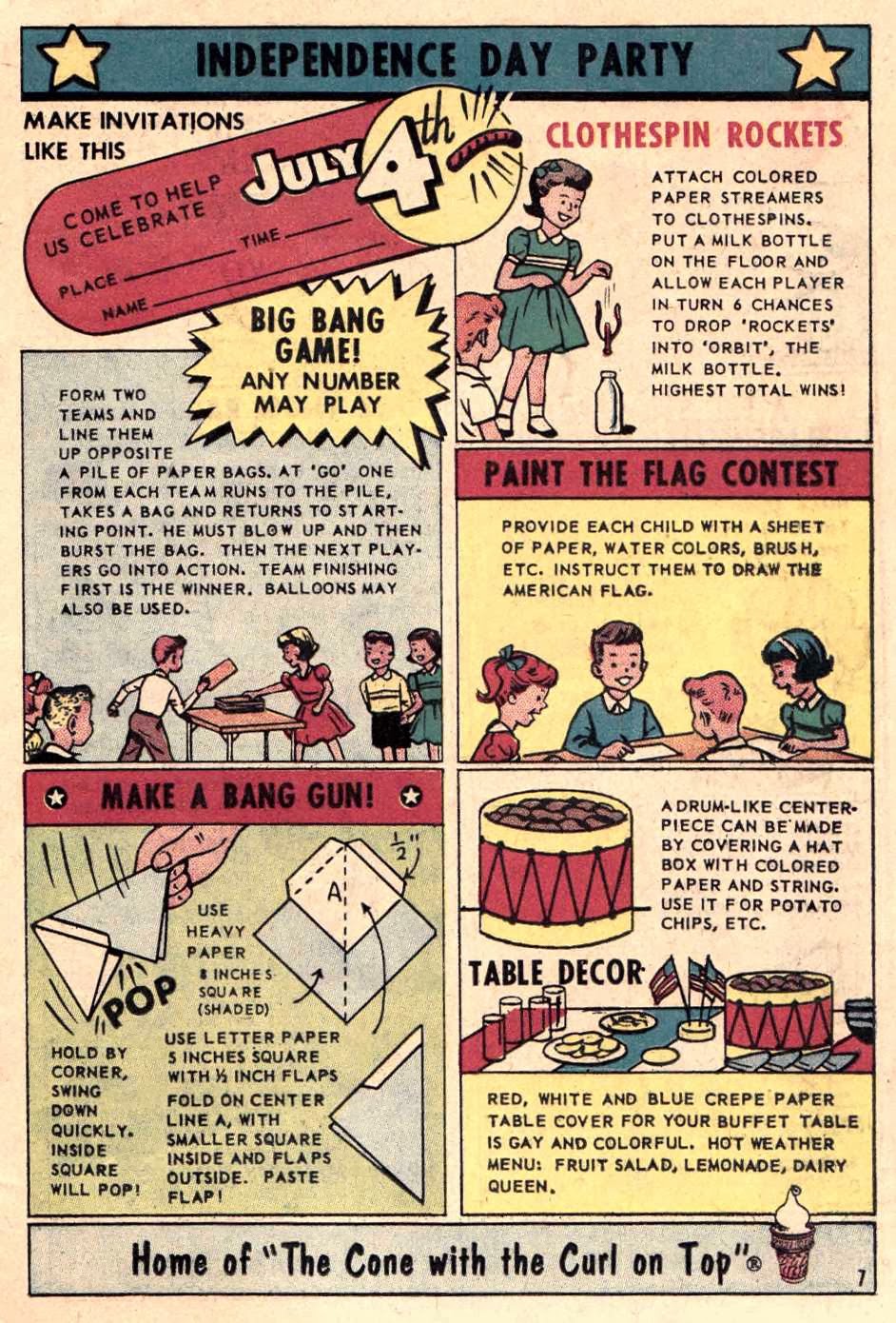 and everything else too Dairy Queen Party Book (1960)