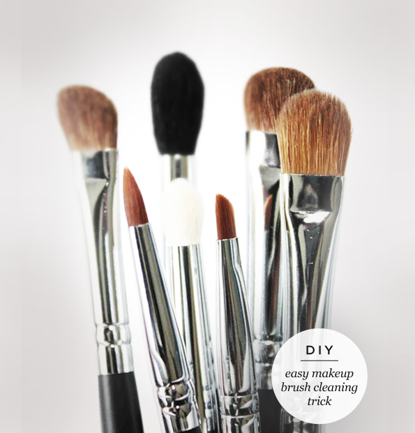 Maiko Nagao DIY Easy makeup brush cleaner with shampoo and olive oil
