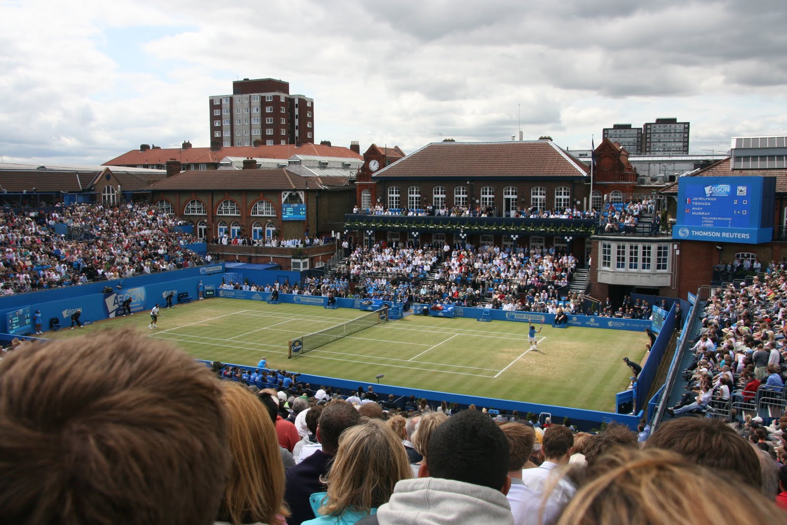 Two Americans in London The Queen's Club