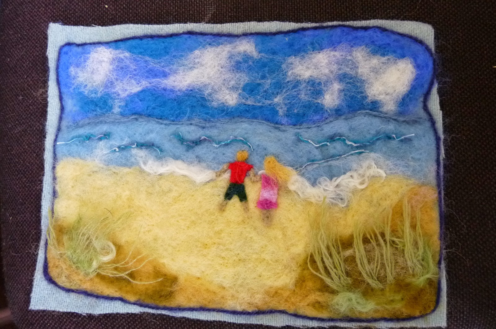 Needle Felting Landscapes in Petworth