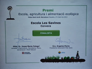 Finalista al Premi Escola, agricultura, i alimentació ecològica