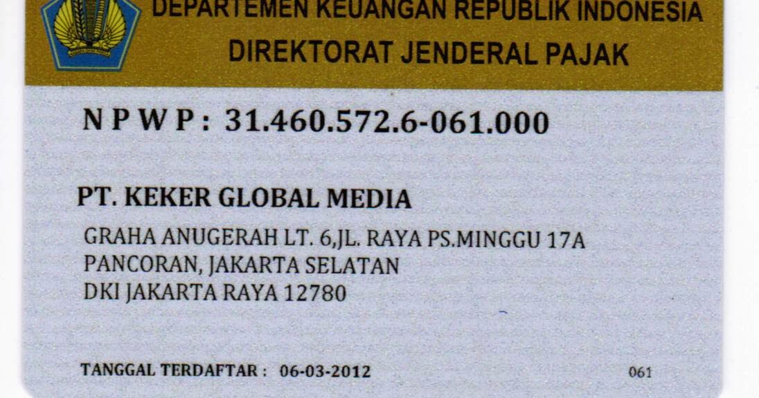 Syarat Membuat Npwp Mahasiswa | corat coret mahasiswa cara membuat npwp perusahaan Syarat Membuat Npwp Mahasiswa | corat coret mahasiswa cara membuat npwp perusahaan
