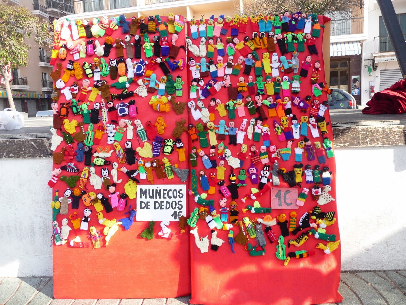 This is how we learn Spanish... Meet my puppets!