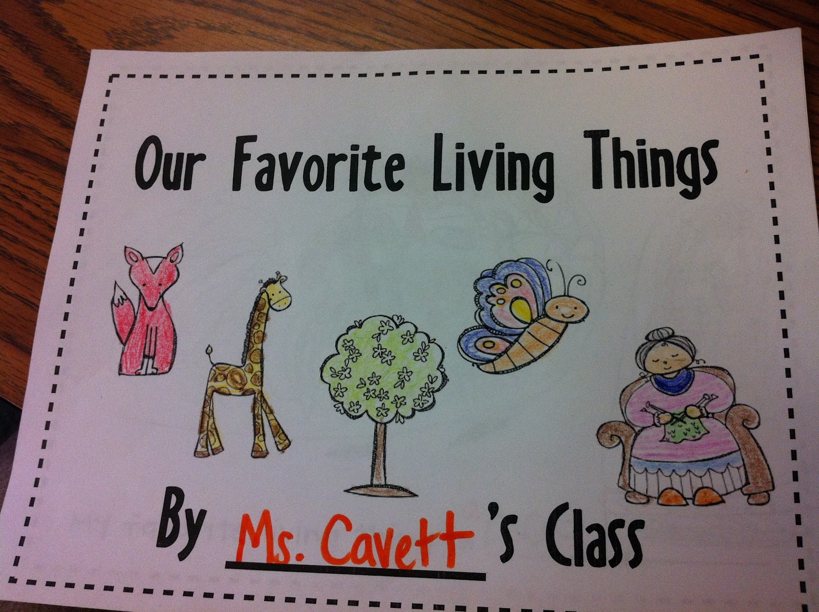 The Adventures of a K/1 Teacher: Living & Nonliving