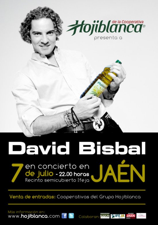 David Bisbal concierto Hojiblanca en IFEJA de Jaen, 7 julio 2012 David Bisbal concierto Hojiblanca en IFEJA de Jaen, 7 julio 2012