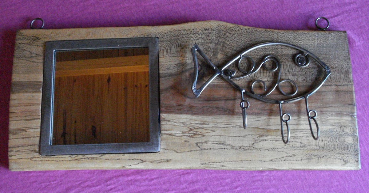 HEFESTO: Espejo con madera