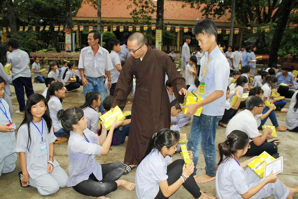 chùa phước viên,khóa tu mùa hè,2014,đồng nai