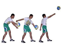 Teknik Servis Bawah Dalam Permainan Bola Voli