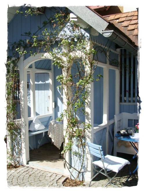 versponnenes: Das blaue Haus...