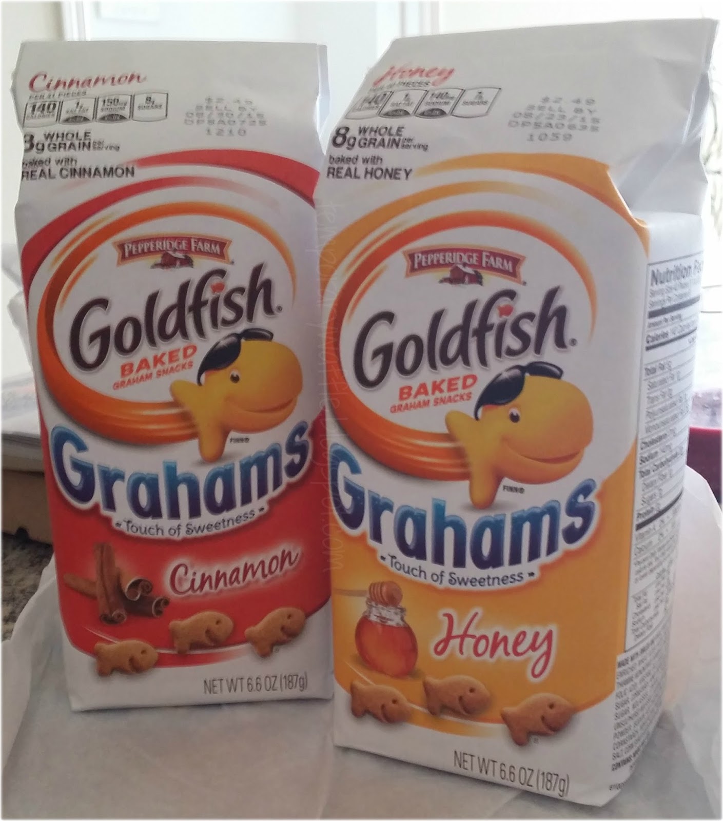 Temporary Waffle Pepperidge Farms Goldfish Grahams in Cinnamon and Honey