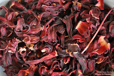 recette thé fleurs hibiscus agua jamaica