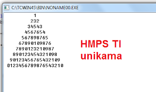 Membuat Angka Piramida dengan C++