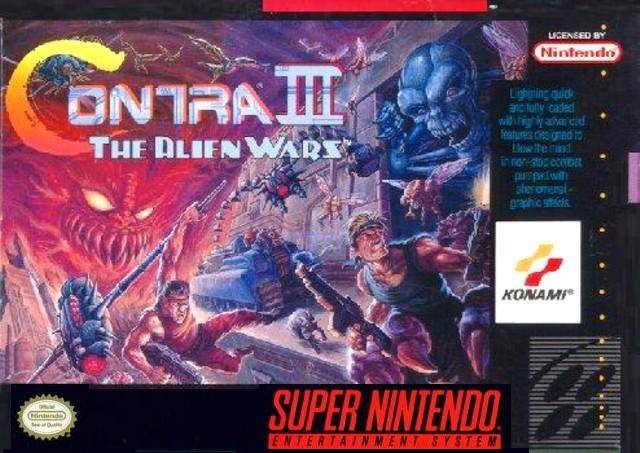 Desocupado: Se não jogou, jogue! - Contra 3: The Alien Wars (SNES)