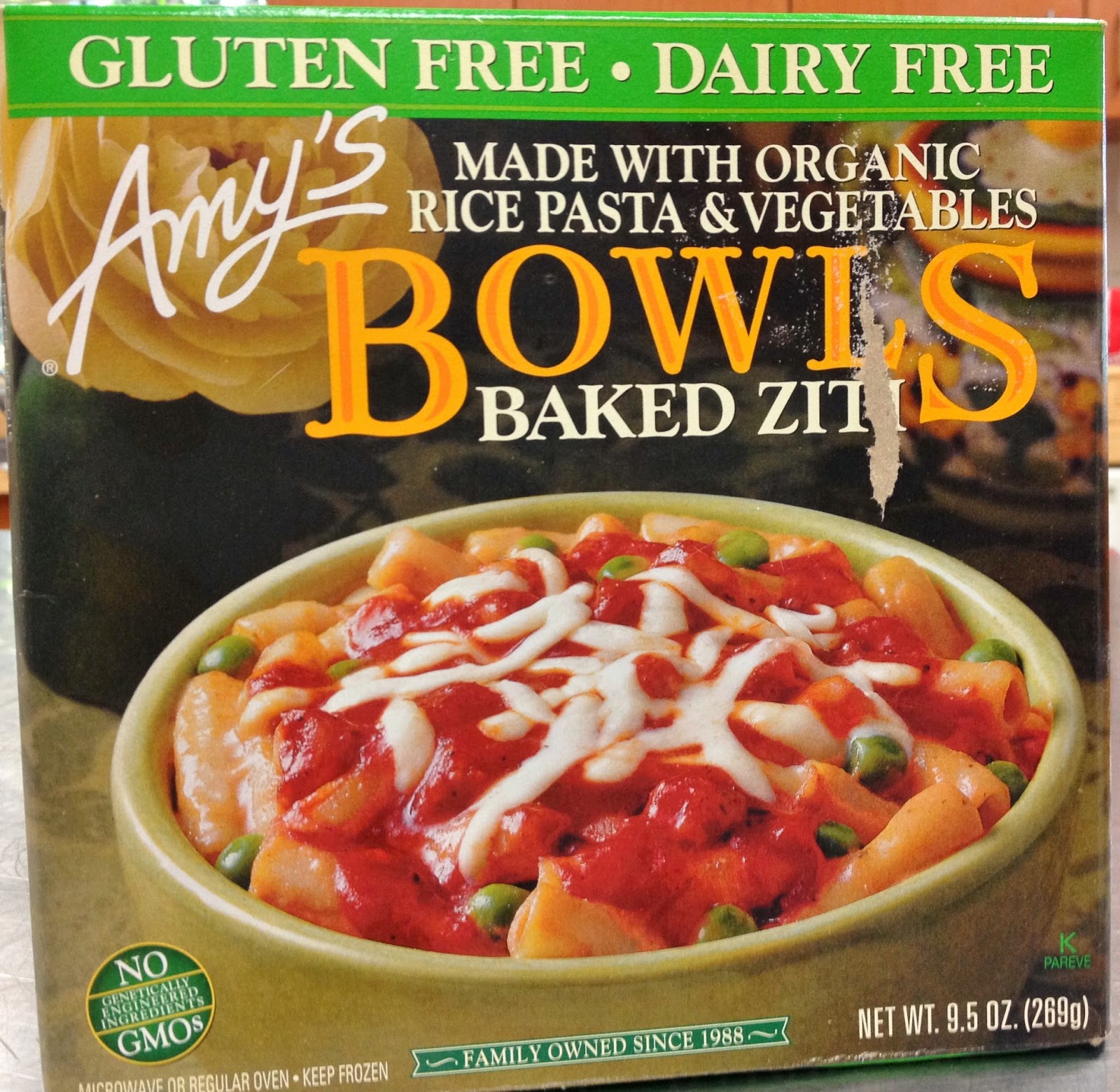 The Gluten & DairyFree Review Blog Amy's Gluten and Dairy Free Pastas