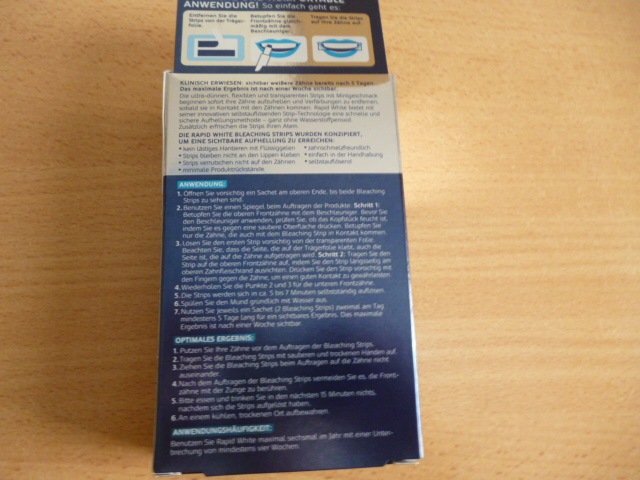 Moni S Blog Bleaching Strips Rapid White Von Dm