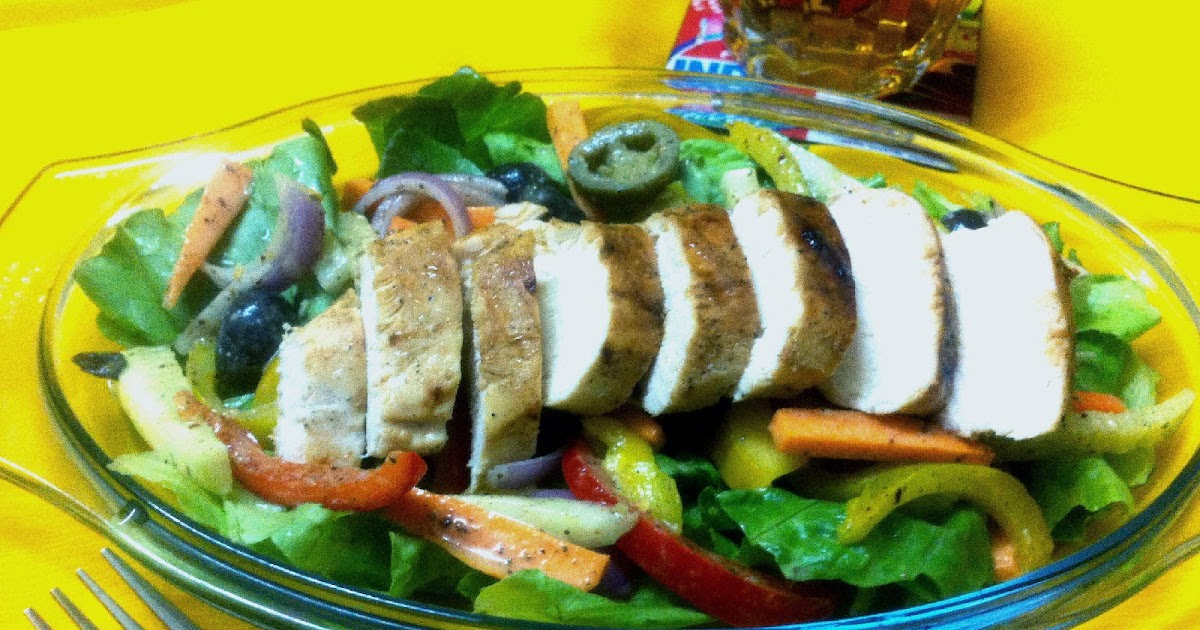 Grilled chicken salad