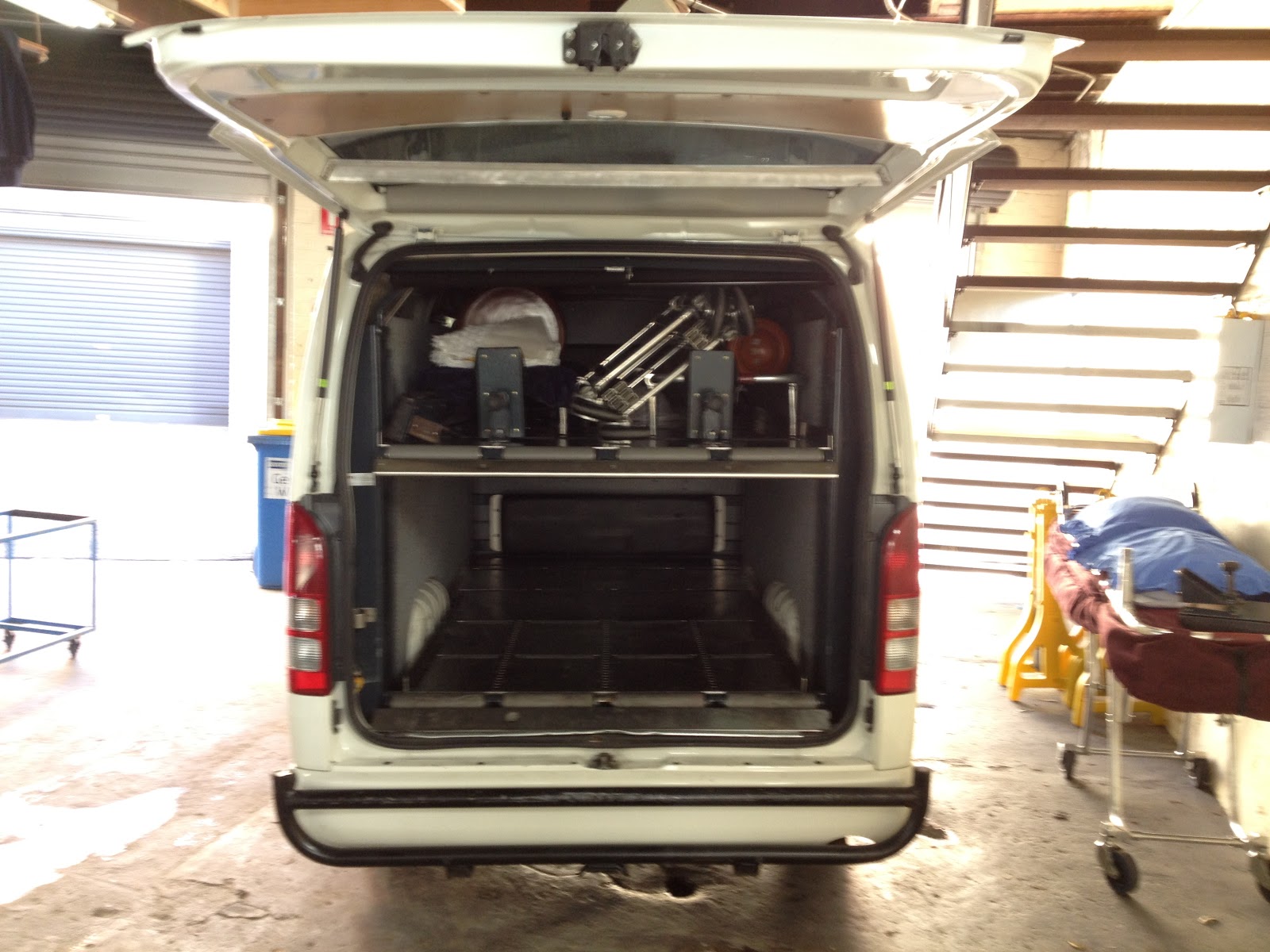 The Other Side Of Funerals The Transfer Van How the dead are transported