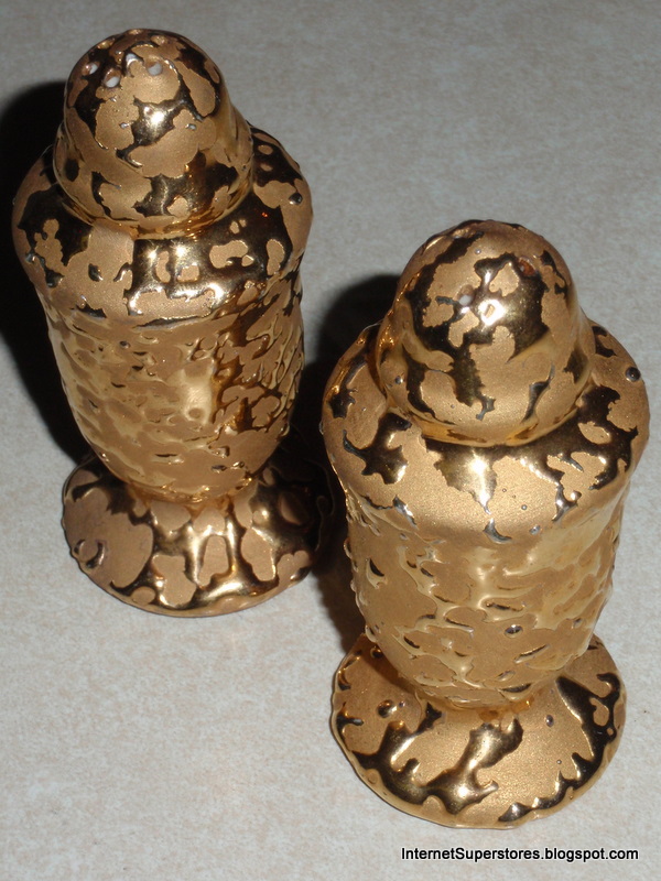 Superstores McCoy Sunburst Weeping Gold Salt And Pepper