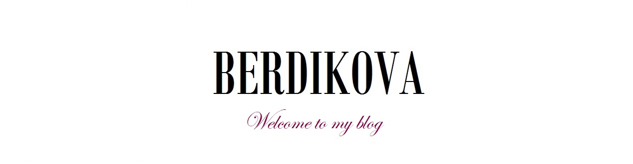 Berdikova Blog