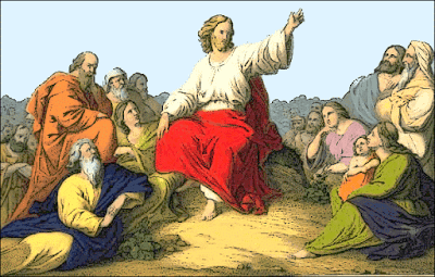 Jesus' Sermon on the Mount - Artist unknown