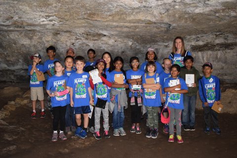 Our Class at Westcave Preserve