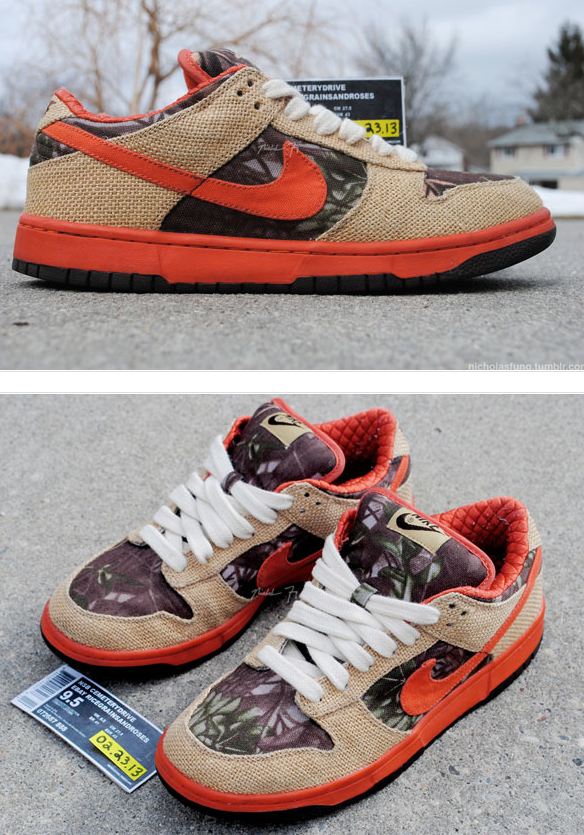 THE SNEAKER ADDICT: Nike SB Dunk Low âReverse Hunterâ Sample Sneaker (Images)