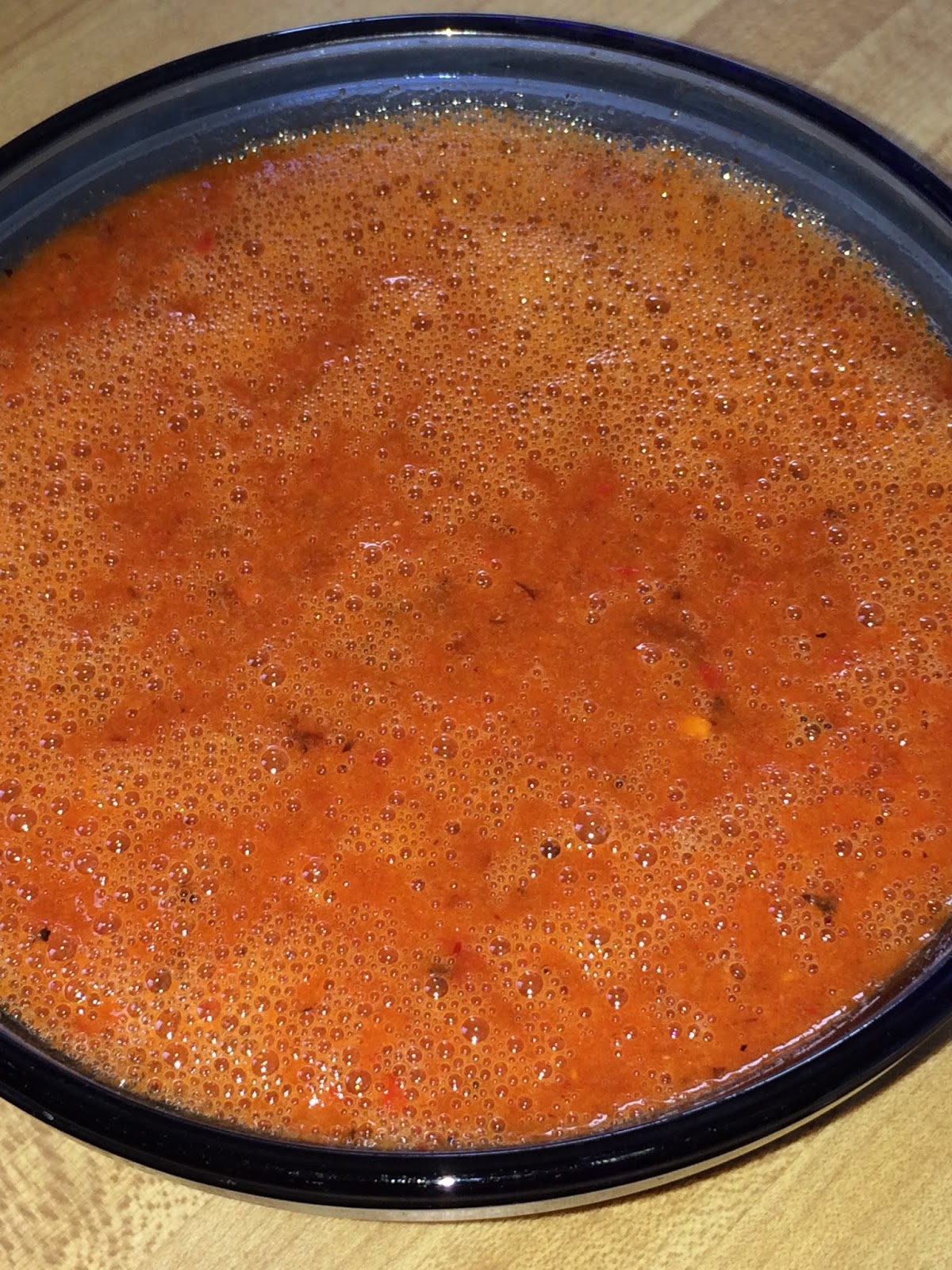 Nana's Blue and White Dishes Chile Vinegar Sauce