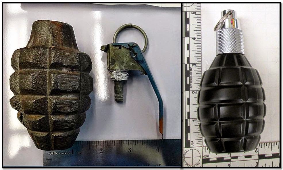Inert Grenade (GJT), Grenade-shaped Cologne (MSN)