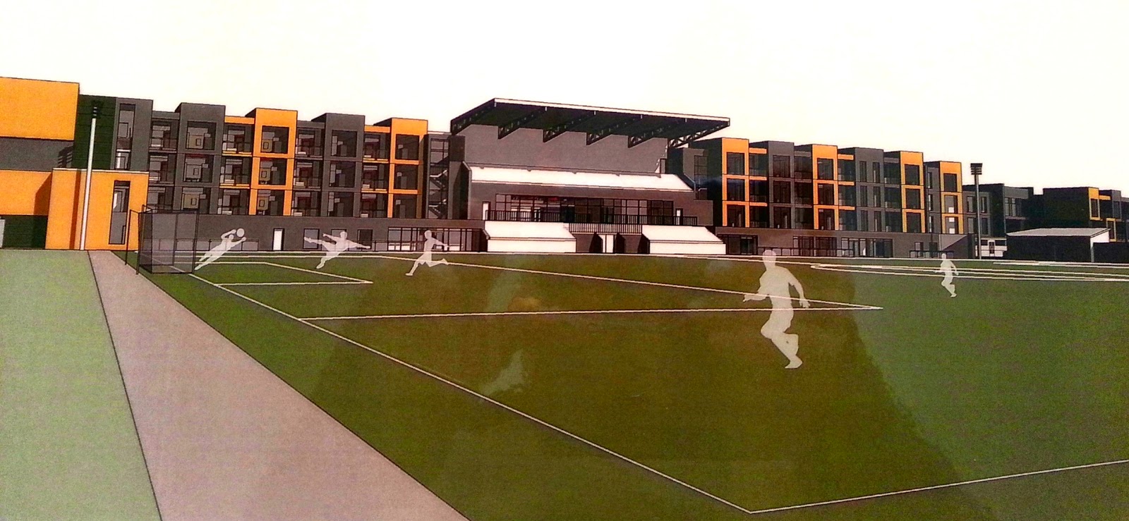 Alun Williams Aberystwyth Football Club new pitch and housing development