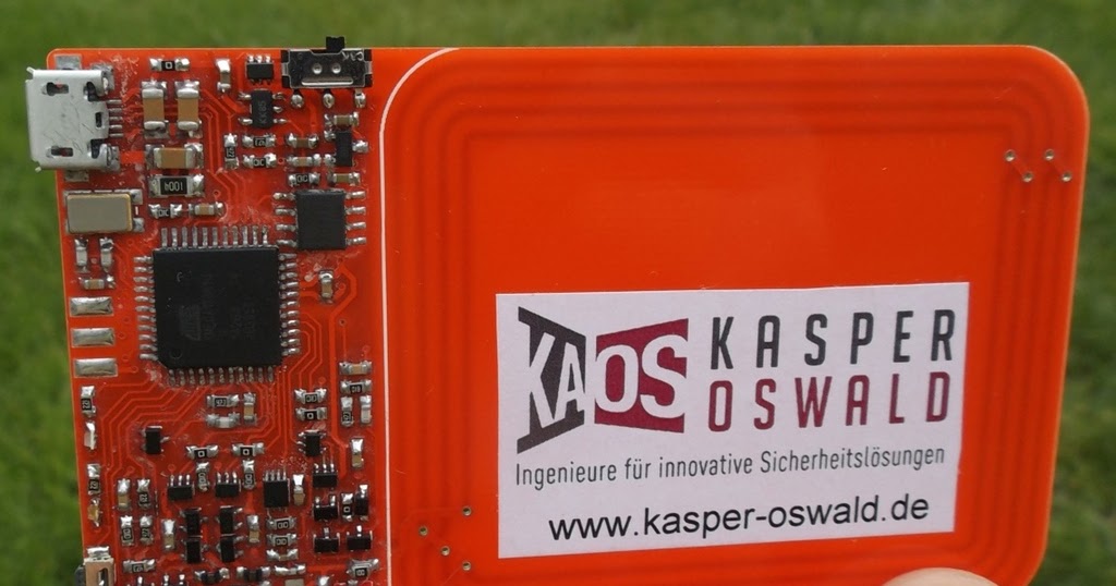 Rechargeable NFC Card Emulator and Cloning Tool The Size of a Credit