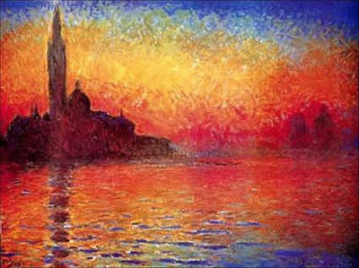 Art History Final: "Twilight, Venice" by Claude Monet