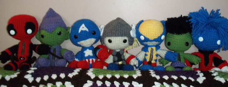 Crochet Marvel characters