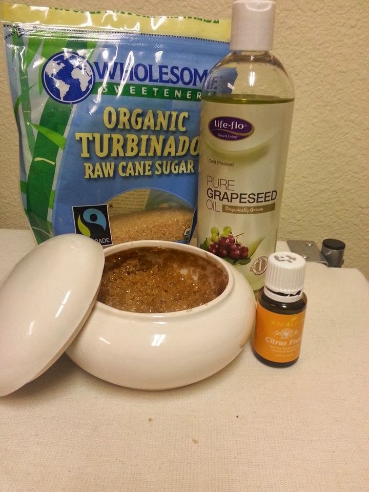 Essential Oils I love them Body Scrub / A Scrub for before you shave )