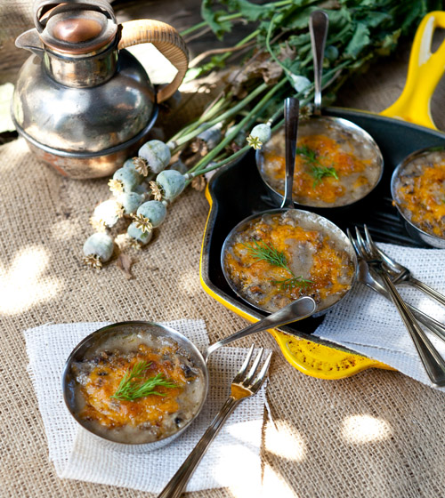 Mushroom Julien Cocotte at Cooking Melangery