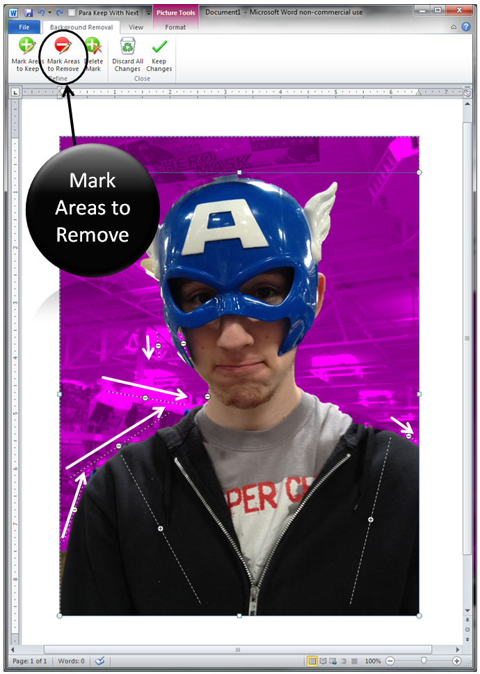 Tutorial Using Remove Background in Word 2010 A Modicum of Ingenuity