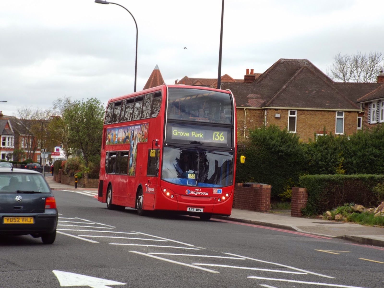 136 Bus Route Timetable The South London Bus Blog: South London Bus Route 136
