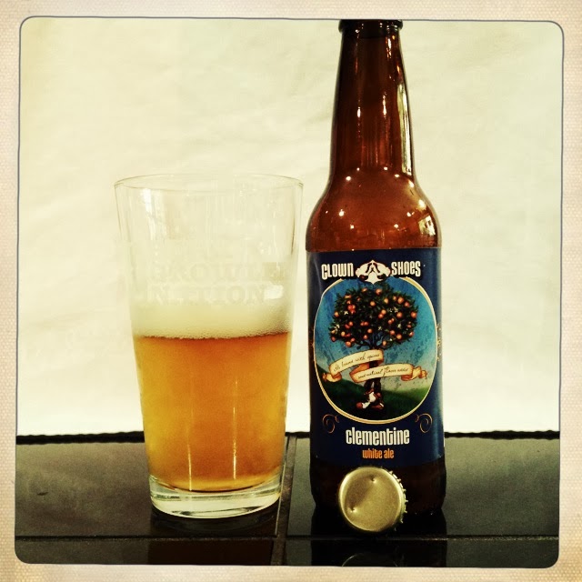 NorCal Beer Blog Clown Shoes Beer Clementine White Ale