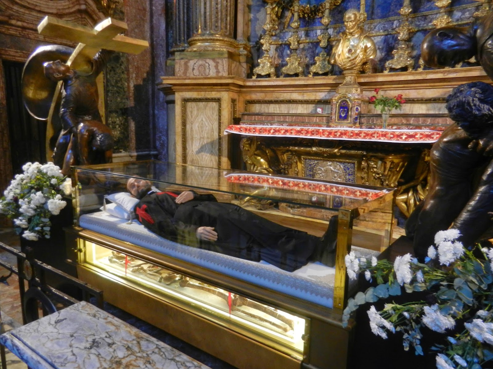 Once around the big blue marble The Body of Saint Camillus