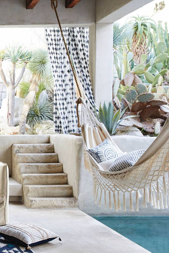 Fringed Macramé Hammock via Anthropologie