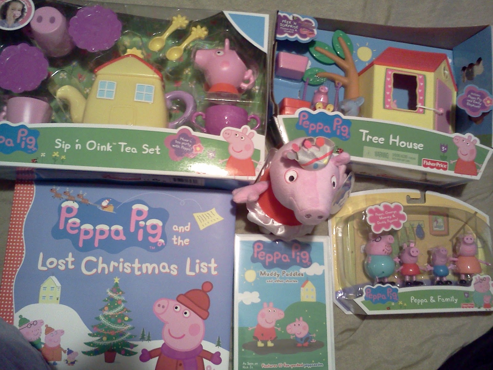 Peppa Pig Toys And Muddy Puddles Dvd Mommy Katie
