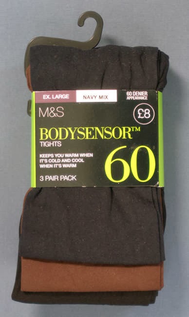 Hosiery For Men: Reviewed: Marks and Spencer Bodysensor 60 Denier Opaque  Tights