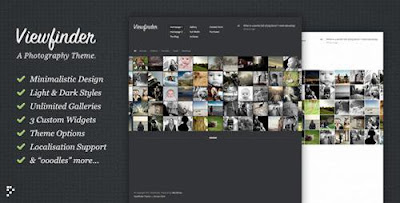 ThemeForest - Viewfinder: Photography WordPress Theme - Retail