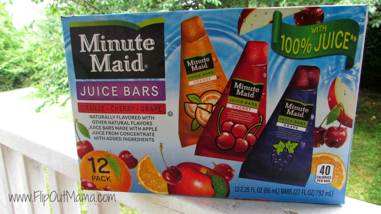 Flip Out Mama Perfect For Summer Minute Maid Juice Bars! Blogger 