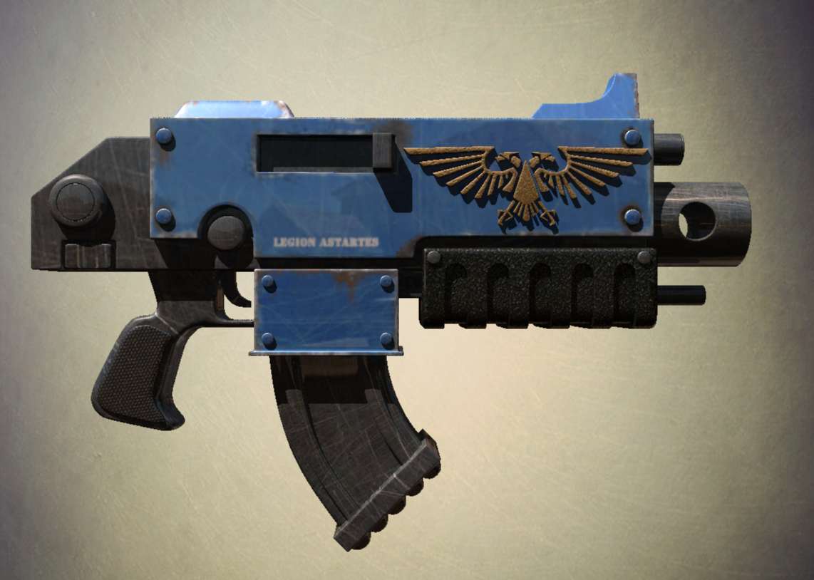 the olly brown blog: Warhammer 40K Bolter: Renders